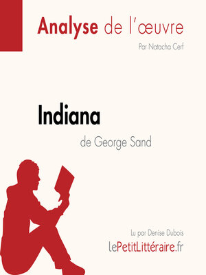 cover image of Indiana de George Sand (Fiche de lecture)